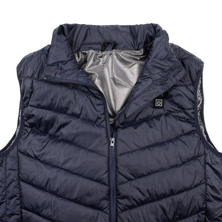 Жилет с подогревом Thermalli Valmorel, темно-синий, размер L