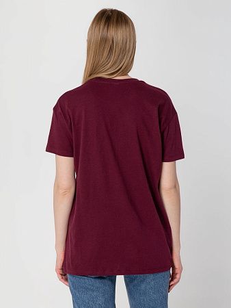 Футболка унисекс Regent 150, бордовая, размер XL