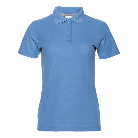 Рубашка поло женская STAN хлопок/полиэстер 185, 04WL, Голубой,  (761)  (50/XL)