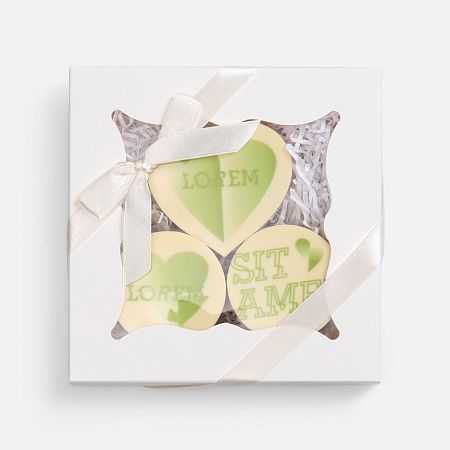 Набор из 3 печений Dream White на заказ