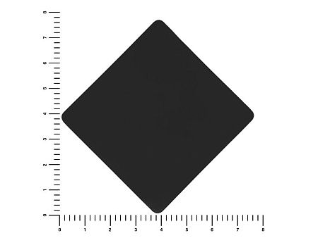 Патч «Ромб», soft-touch