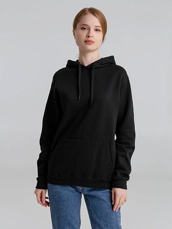 Толстовка с капюшоном Slam 320, черная, размер XS