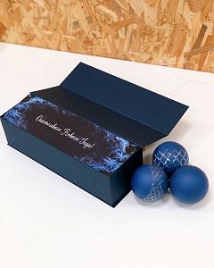 Подарочный набор елочных игрушек «Узоры»  