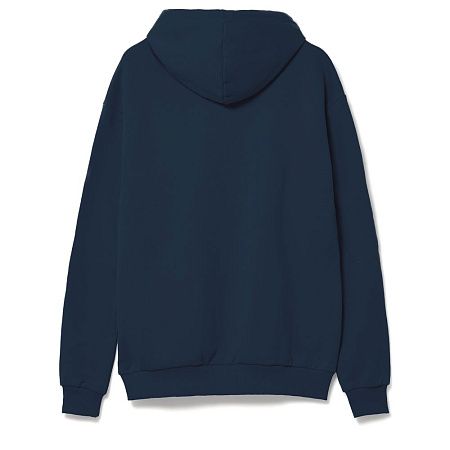 Толстовка с капюшоном Unit Kirenga Heavy, темно-синяя, размер XS