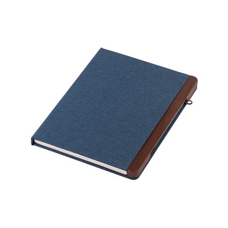 Блокнот "Wood" с ручкой в ореховом магнитном пенале