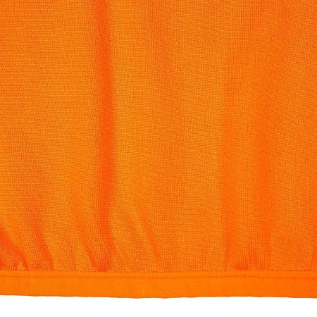 Куртка флисовая унисекс Fliska, оранжевая, размер M/L