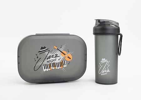 Набор "Eat&Drink box": бутылка, ланч-бокс