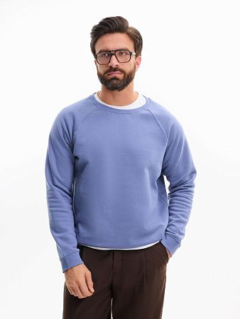 Свитшот унисекс Space, синий, размер L