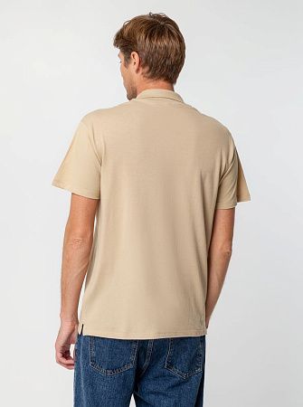 Рубашка поло мужская Summer 170, бежевая, размер XXL