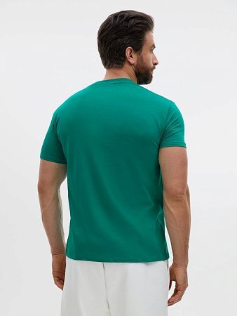 Футболка унисекс Regent 150, зеленая (изумрудная), размер XXL