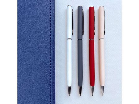 Ручка металлическая шариковая «Palermo», софт-тач