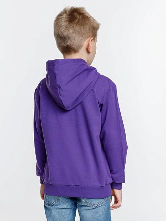 Толстовка с капюшоном детская Kirenga Kids, фиолетовая, размер 14 лет (154-164 см)