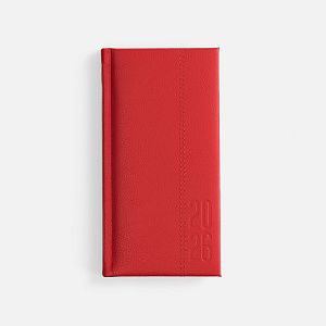 Еженедельник Baza, датированный, красный