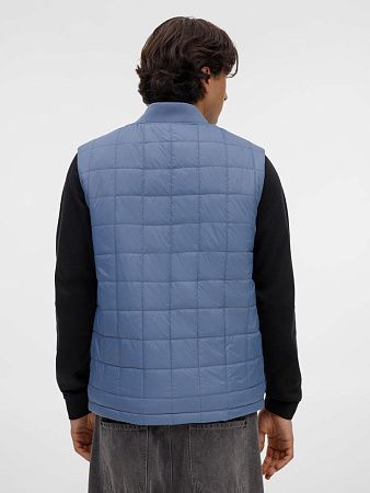 Жилет унисекс Warmbridge, синий (джинс), размер 4XL