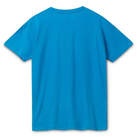 Футболка унисекс Regent 150, ярко-бирюзовая, размер XXS