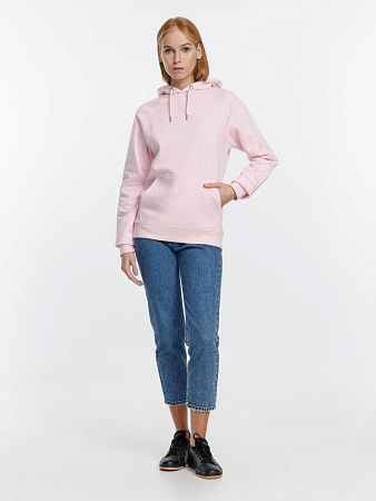Толстовка унисекс Stellar, розовая, размер M