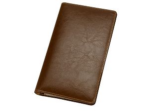 Трэвел-портмоне, цвет: коричневый