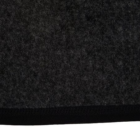 Жилет с капюшоном унисекс Gotland, черный, размер S