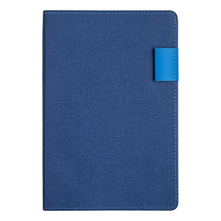 Ежедневник Flexy Freedom Ostende А5, темно-серый/голубой, недатированный, в гибкой обложке