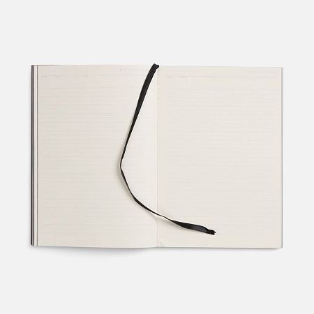 Ежедневник Flat, недатированный, черный