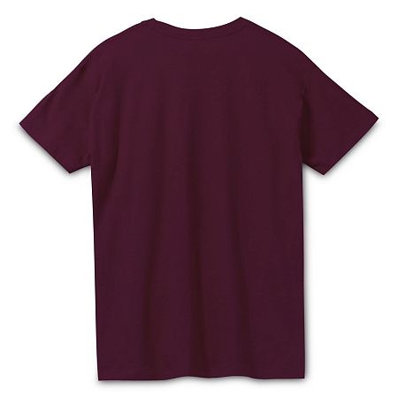 Футболка унисекс Regent 150, бордовая, размер XL