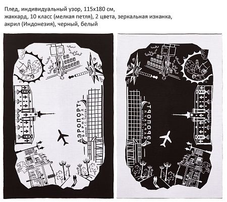 Вязаные пледы Net