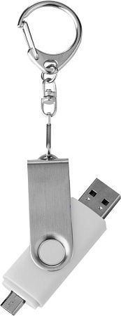 Флешка Double Twist 16 Гб синяя