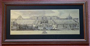 Гравюра "Петергоф"