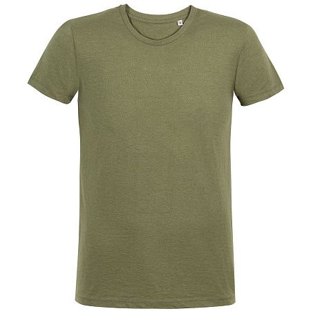 Футболка мужская Regent Fit 150, меланж хаки, размер XXL