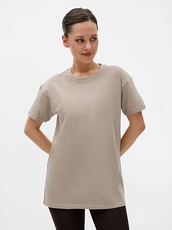 Футболка унисекс Regent 150, серо-бежевая, размер XS