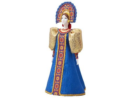 Подарочный набор: кукла фарфоровая, чай "Малина с мятой"