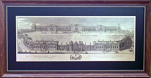 Гравюра "Саарское село"1