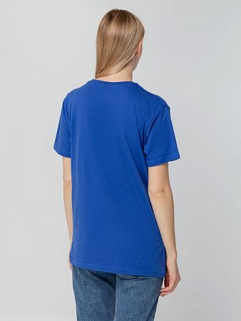 Футболка унисекс T-bolka 140, ярко-синяя, размер 4XL