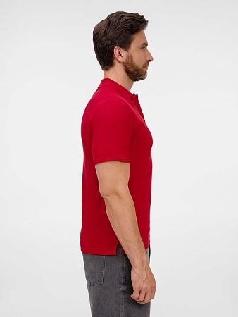 Рубашка поло унисекс Tervise, красная, размер XL