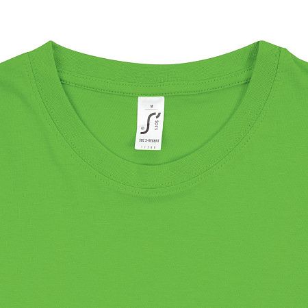 Футболка унисекс Regent 150, зеленый лайм, размер L