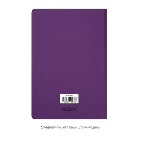 Ежедневник Spark недатированный, фиолетовый (с упаковкой, со стикерами)