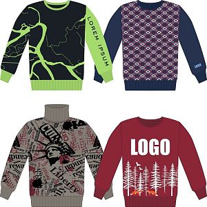 Свитер на заказ Tricksy Fint, акрил, размер XS