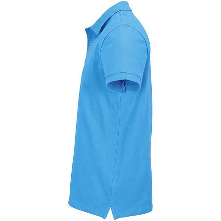Рубашка поло женская Pacific Women, ярко-бирюзовая, размер XS