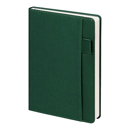 Ежедневник Smart Combi Sand А5, зеленый, недатированный, в твердой обложке с поролоном