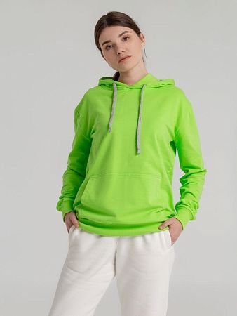 Толстовка с капюшоном Unit Kirenga, зеленое яблоко, размер XS