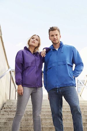 Ветровка из нейлона Surf 210, белая, размер XS