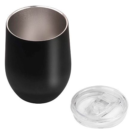 Термокружка (кофер) STEP 370мл Черная 6302.08