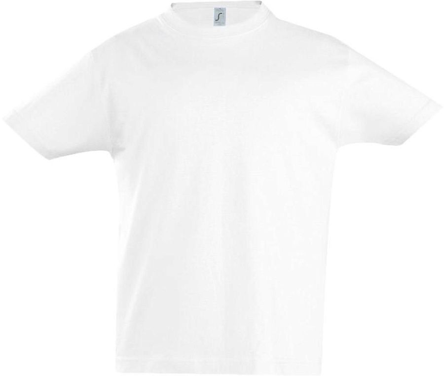 Футболка детская Imperial Kids 190, белая под нанесение