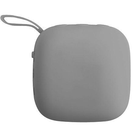 Беспроводная колонка Chubby, серая с голубым