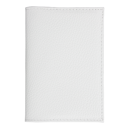 Обложка для автодокументов Leather Sky Flotter Sun из натуральной кожи, белая