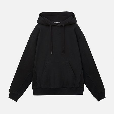 Худи релакс унисекс ADVENTURE, черный, размер 3XL/4XL