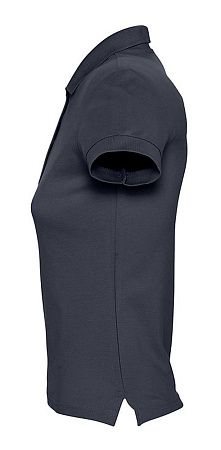 Рубашка поло женская Passion 170, темно-синяя (navy), размер S