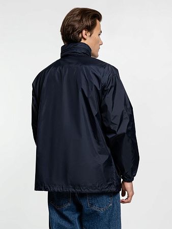 Ветровка из нейлона Surf 210, темно-синяя (navy), размер XS