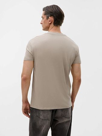 Футболка унисекс Regent 150, серо-бежевая, размер XS