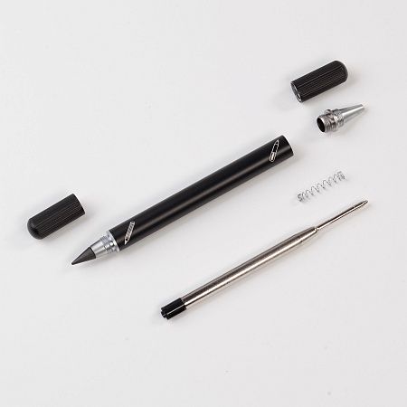 Блокнот "Prime" с ручкой и вечным карандашом в пенале, с подставкой под смартфон